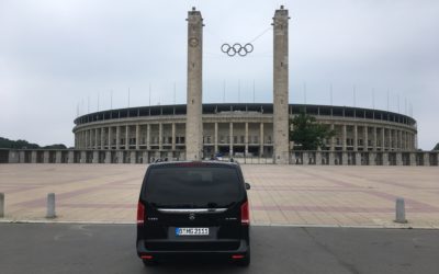 Chauffeurservice in das altehrwürdige Berliner Olympiastadion